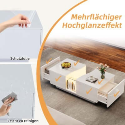 Centerpiece coffee table