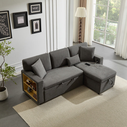 Teddy Sofa Bed Corner Couch L-Shaped