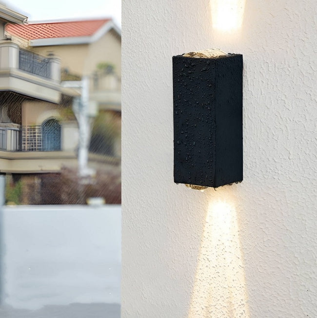 Outdoor Beam Wall Lights, Up and Down Lights, Waterproof Wall Lamp