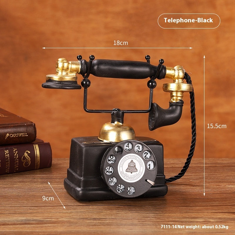 Retro Telephone Decoration