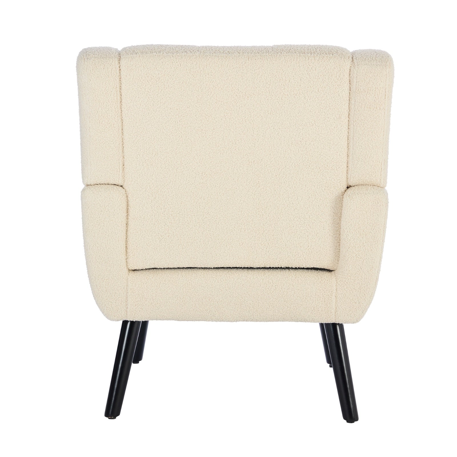 Soft Teddy Material Ergonomics Accent Chair