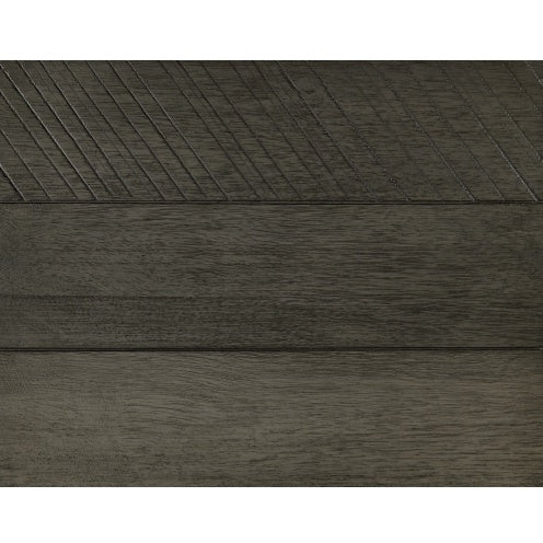 Contemporary Three-Tone Gray Finish Nightstand
