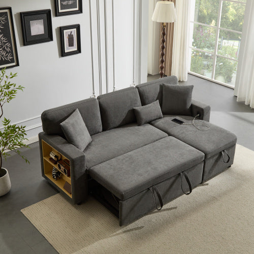 Teddy Sofa Bed Corner Couch L-Shaped