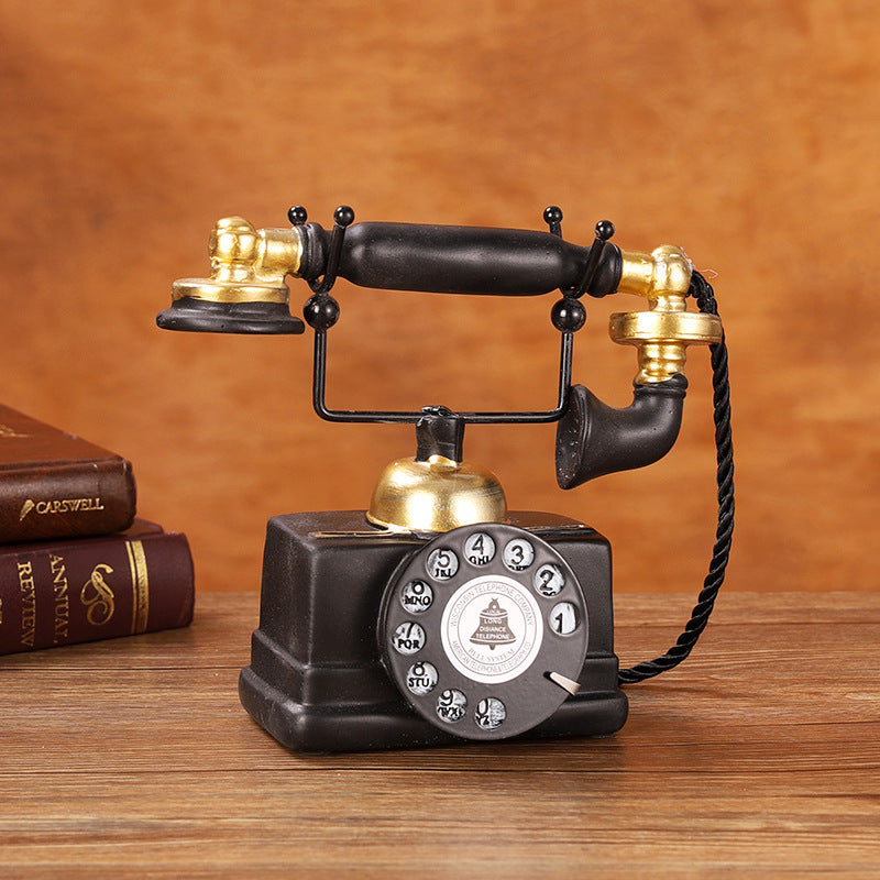 Retro Telephone Decoration