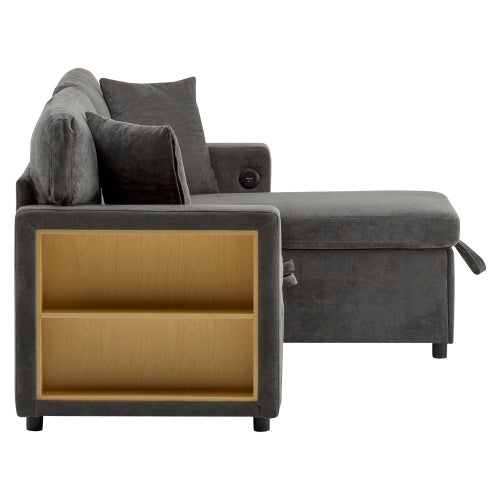 Teddy Sofa Bed Corner Couch L-Shaped