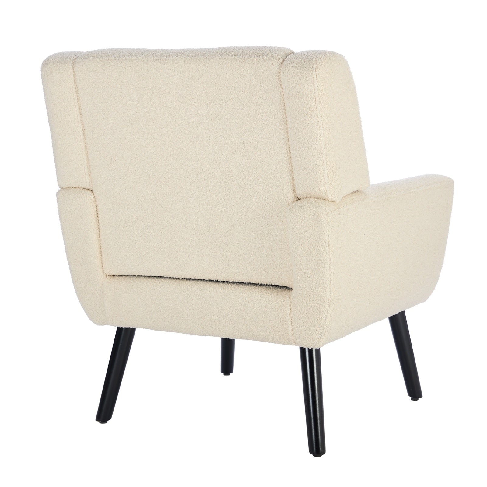Soft Teddy Material Ergonomics Accent Chair
