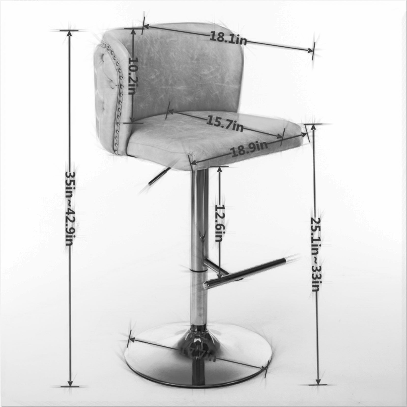 PU Upholstered Stools