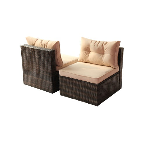 Patio Furniture Set PE Rattan Sectional Garden Furniture