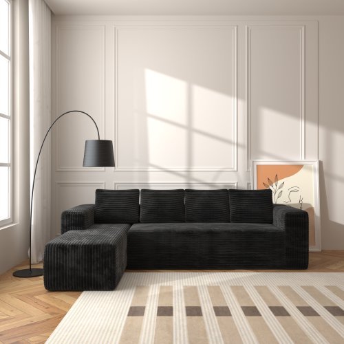 L-Shape Chaise, Modern Modular Sofa