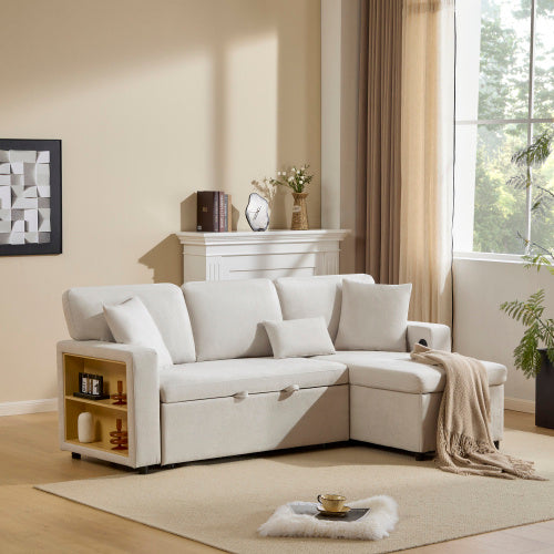 Teddy Sofa Bed Corner Couch L-Shaped